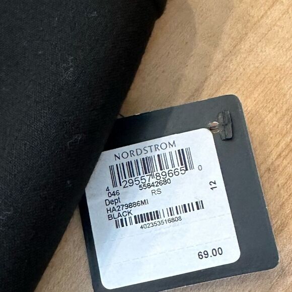 NWT Halogen Pencil Lined Skirt - Black Size 12 - Picture 7 of 12